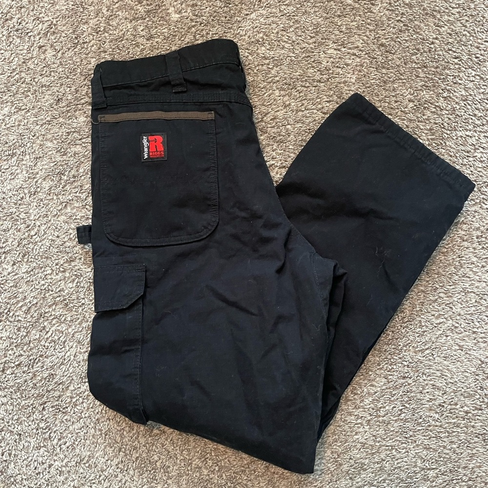 Wrangler Riggs Workwear Pants with Flannel Lining